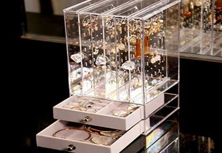 Acrylic Jewellery Organiser - Two Styles Available