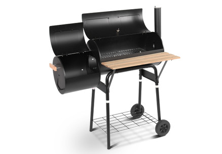 Two-in-One BBQ Grill & Smoker