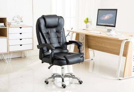 Polished Aluminium Workspace Executive Chair - Two Colours Available