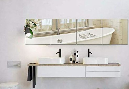 Four-Piece DIY Dressing Mirror