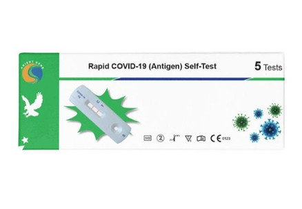 Five-Pack Rapid Antigen Test Kit - Option for 10-Pack