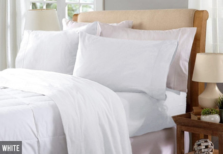 Ramesses Egyptian Flannelette Sheet Set - Six Colours & Seven Sizes Available
