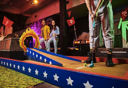 Adult Pass for Holey Moley 9-Hole Mini Golf at the Viaduct - Option for Child Pass