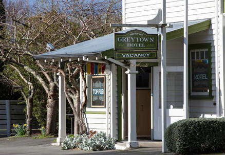 One-Night Accommodation for Two People 2 in Historic 166 Year Old Pub at Greytown Hotel incl. Dinner & Drinks - Options for Queen or Twin Room