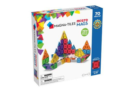 Magna-Tiles 70-Piece Micromags Set - Option for Two Sets