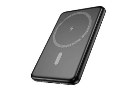 Titan MagCharge Fast 5000mAh Wireless Black Powerbank