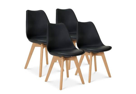 Four-Piece Dining Chair Set - Two Colours Available