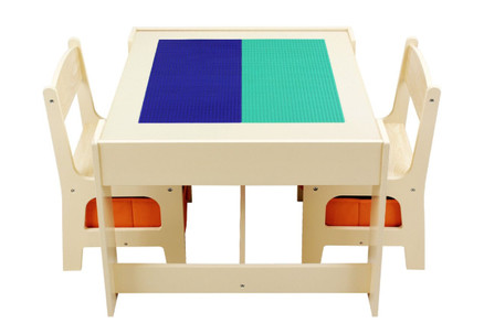 Kidbot Activity Play Centre Table & Chair Set - Two Colours Available