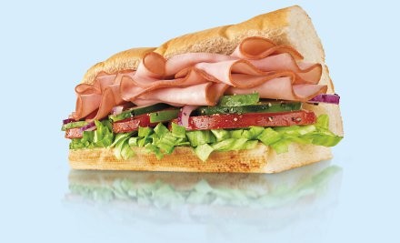 SUBWAY 6-INCH® or FOOTLONG® Sub - GrabOne