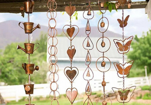 Hanging Rain Chain Decor - Five Styles Available