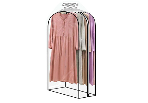 Clear Hanging Garment Bag - Available in Three Sizes