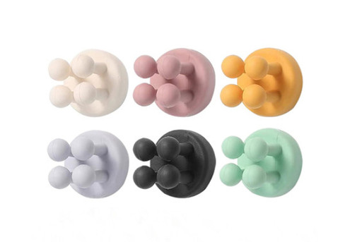 Six-Piece Multi-Function Silicone Hook