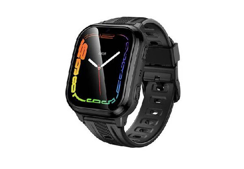 Nexus Kids Black Smart Watch 4G with GPS, Video Call, Parental Control & IPX7