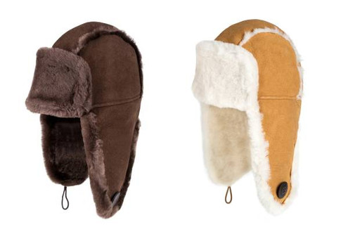 Ugg Button Aviator Hat - Available in Two Colours & Two Sizes