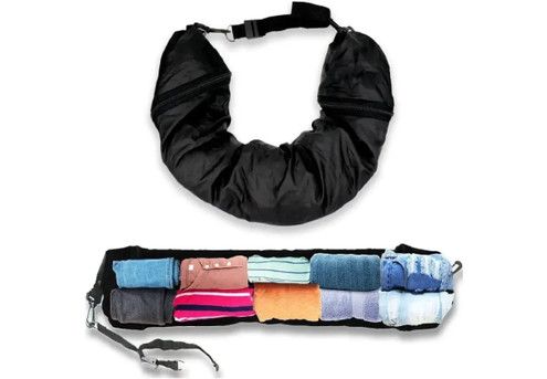 Travel Pillow With Storage Pouch - Available in Two Colours