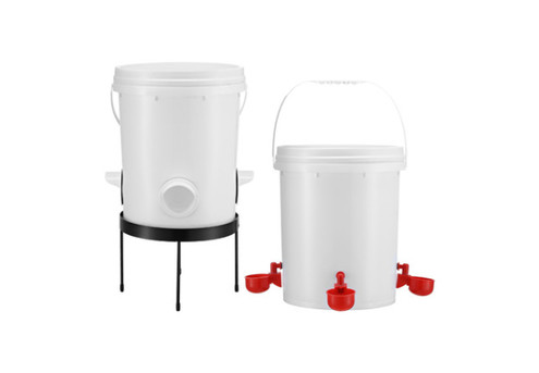 20L Automatic Chicken Feeder & Waterer Set