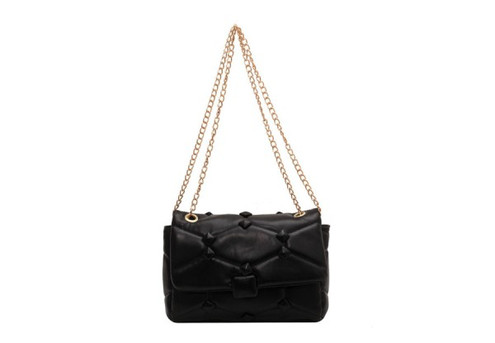 Quilted Crossbody Studs Bag - Four Colours Available