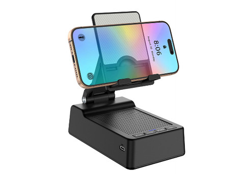 Mobile Phone Stand with Bluetooth Speaker - Option for Two