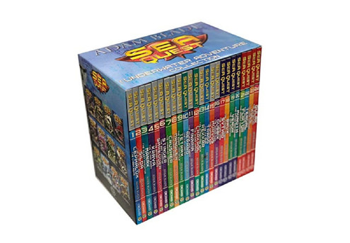 24-Title Sea Quest the Underwater Adventure Book Collection