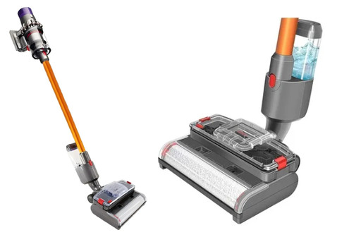 Electric Broom Cleaner Head Compatible with Dyson Incl. Cleaning Tank & Sewage Tank