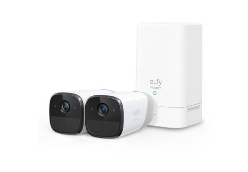 Two-Pack EufyCam 2 Pro 2K Wireless Home Security System