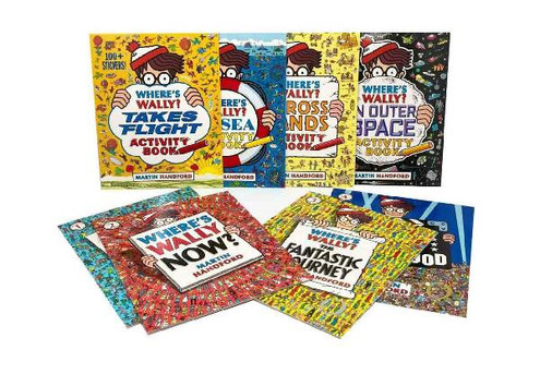 Wheres Wally Eight-Title Book Set - Elsewhere Price $60.55