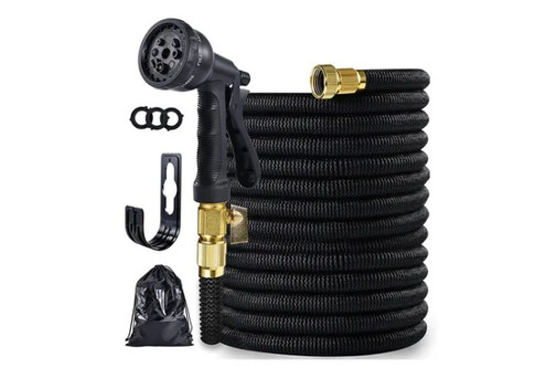100ft Expandable Garden Hose with Function Nozzle