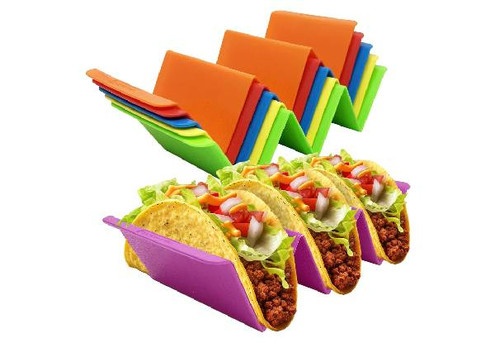 Taco Holder Stand - Available in Six Colours & Option for Two & Six-Pack