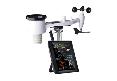 Professional Solar-Powered Wireless Weather Station