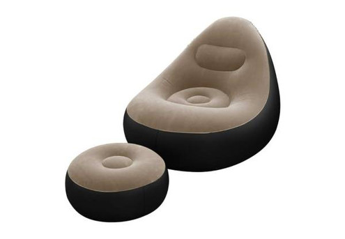 Inflatable Leisure Sofa Chair & Footstool