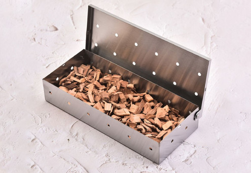 Stainless Steel Barbecue Smoke Box - Option for Two-Pack