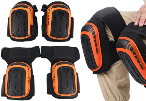 Heavy-Duty Gel Knee Pads - Available in Two Sizes & Option for Two-Pack