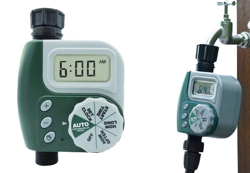 Automatic Irrigation Controller Tap Timer