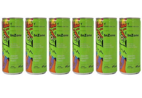 12-Pack 250ml Good Herb Sparkling Soda - Two Options Available