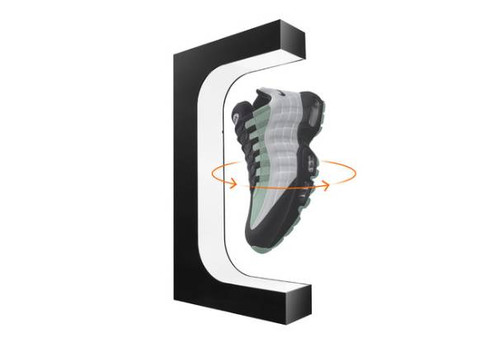 Levitating Rotating Shoe Display Stand