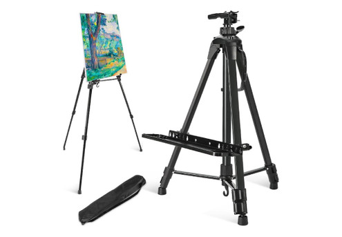 Painting & Display Metal Tripod with Detachable Tray