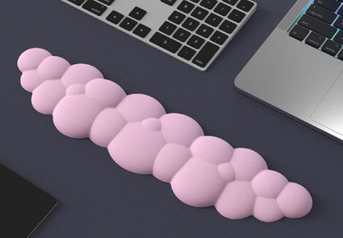 Foam Cloud Shape Keyboard Wrist Rest - Five Colours Available