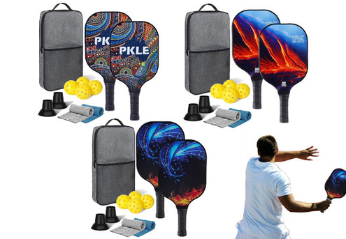 Pickleball Kit Incl. Carry Bag - Three Styles Available