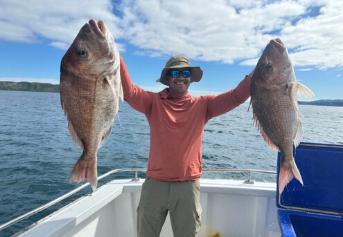 Four-Hour West Coast Fishing Trip incl. Gear Hire, Bait & Food - Options for a Six-Hour West Coast Inshore Fishing Trip in Cook Strait or Surfcasting Trip