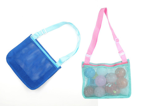 Two-Pack Kids Beach Toy Mesh Bag - Two Colours Available