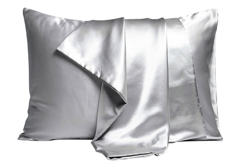 Pair of Satin Pillowcase - 14 Colours Available