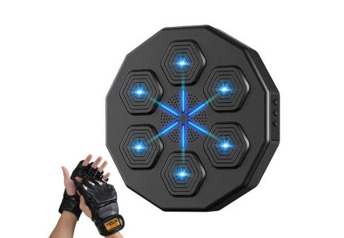 Smart Bluetooth Punching Boxing Pad with Gloves