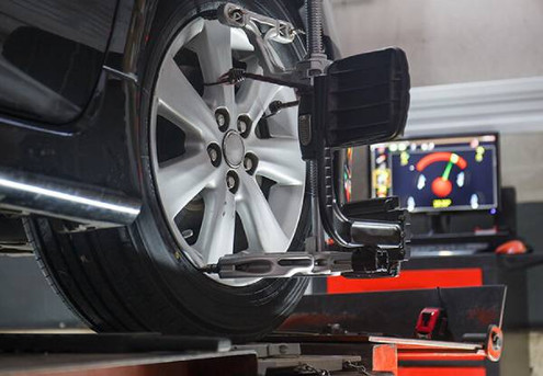 Full Wheel Alignment Service Incl. Pressure Check - Option to Add Wheel Balancing & Rotation