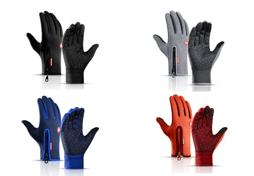Warm Touch Screen Gloves - Four Colours & Four Sizes Available