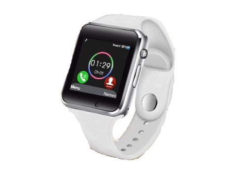 A1 Bluetooth Smart Watch with Sync Notifier Support Sim TF Card