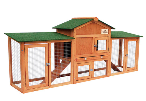 Extra Large Wood Chicken Run Coop