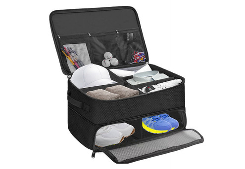 Two-Layer Golf Trunk Organiser