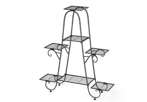 Seven-Tier Plant Stand Shelves