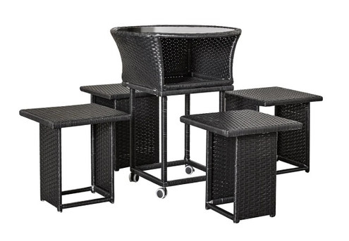 Five-Piece Enkel Outdoor Bistro Set