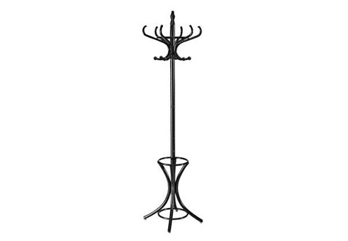 12-Hook Wooden Coat Stand - Two Colours Available